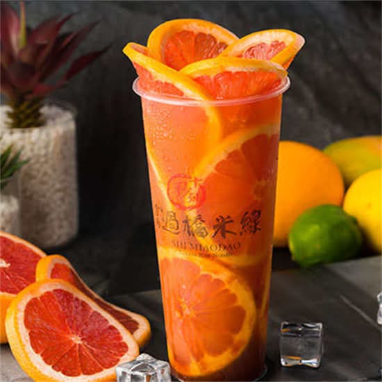 紅袖綠茶 Grapefruit Green